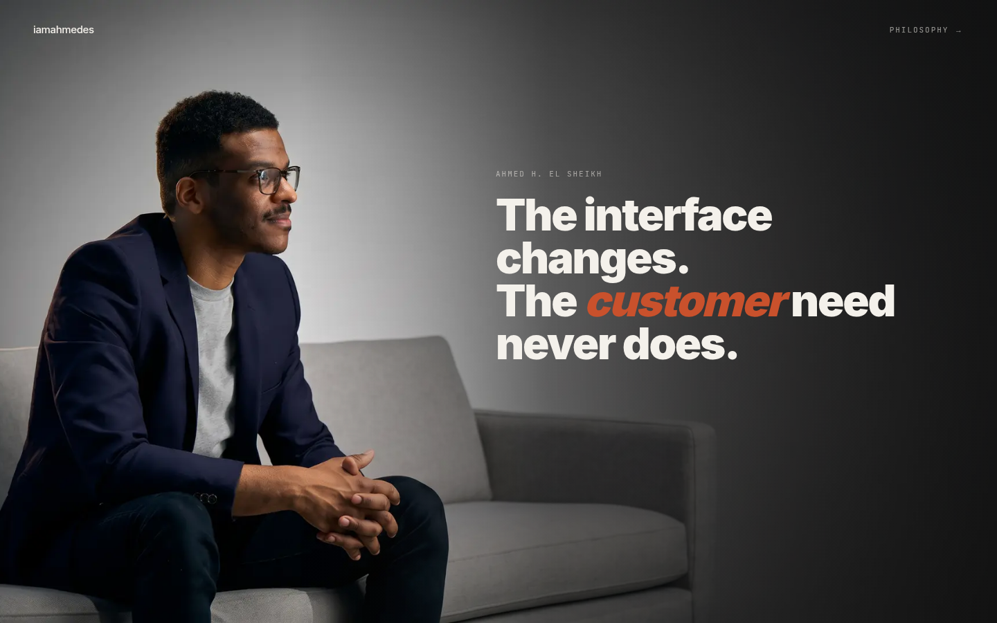 Ahmed H. El Sheikh — Personal brand